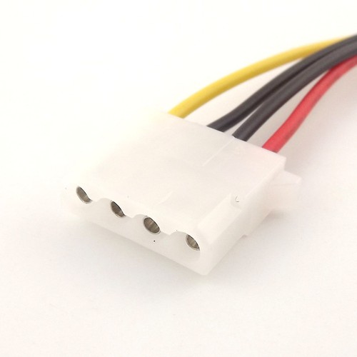 Câble d'extension d'alimentation 4 broches LP4 Molex connecteur adaptateur femme-femme 30 cm - Photo 4/5