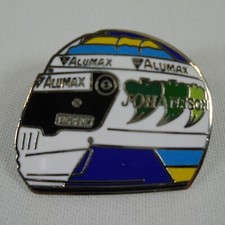 Stefan Johansson Alumax Simpson Driver Helmet Collector Pin Indy 500 IndyCar