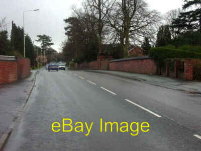 Photo 6x4 Traffic on A491 Hagley Road Stourbridge crossing the railway  c2007