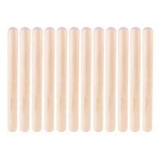 12Pcs Rhythm Music Sticks Drum Sticks Portable Music Rhythm Sticks