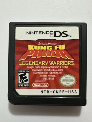 Kung Fu Panda: Legendary Warriors (Nintendo DS, 2008)- Authentic