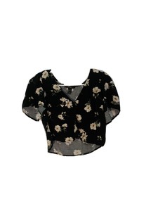 forever 21 black crop top