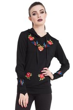 Jawbreaker Gothic Punk Rock Love Old School Tattoo Black Hoodie Hla4086