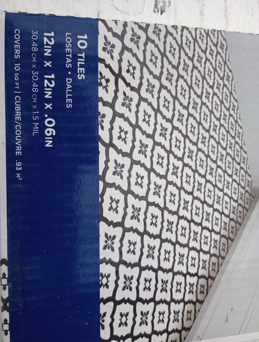 Set Di 10 Piastrelle Adesive FloorPops Comet FP2480 In Vinile - Foto 9