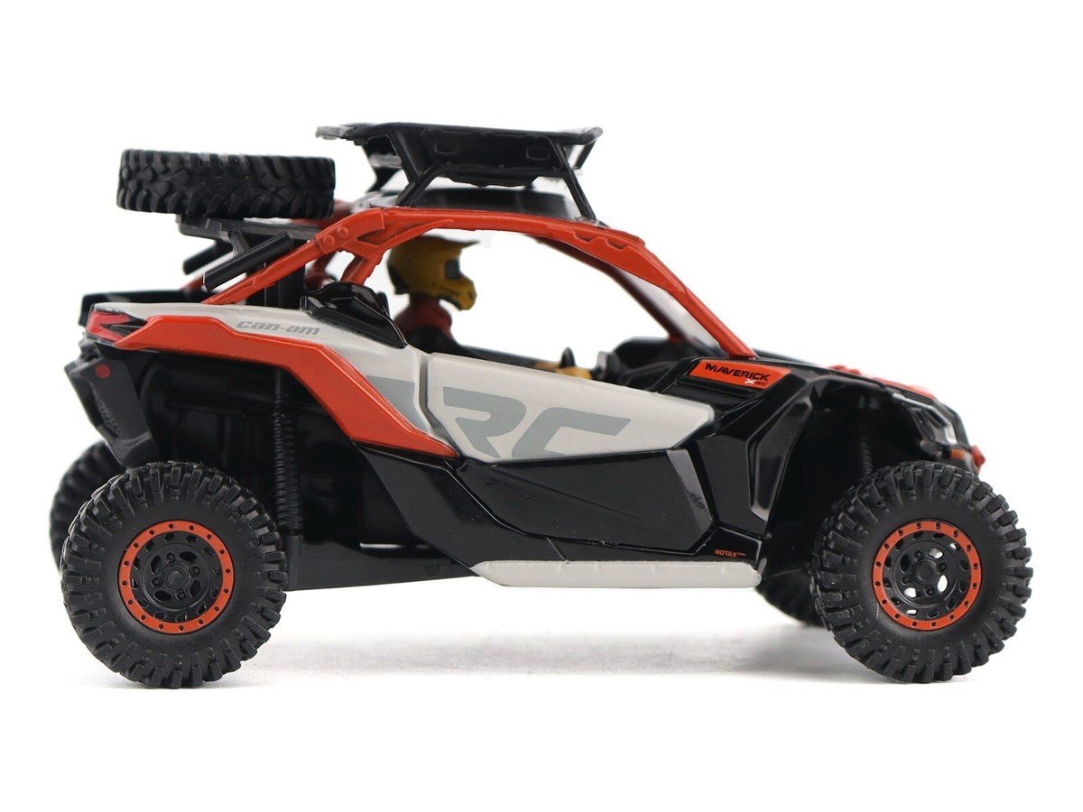 CAN-AM MAVERICK X3 X RS TURBO RR SAND VER. GRAY & RED 1/32 BY BRP