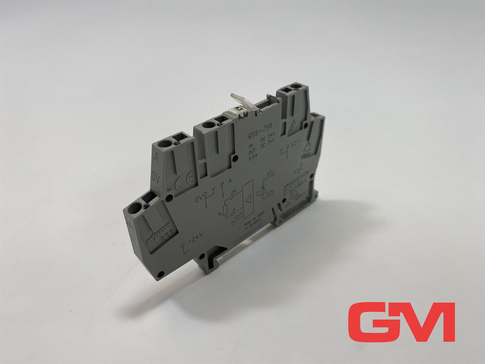 Wago Optocoupler Module 859-758 Terminal 24V DC 0.5A 10kHz