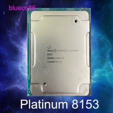 Intel Xeon Platinum 8153 LGA3647 16C/32T 2.0 GHz 22 MB 125W CPU Processors