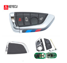 Smart Remote Car Key Fob 4 Button 434mhz For Bmw X5 X6 2014-2017 Fcc Nbgidgng1