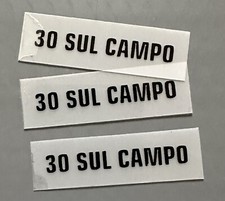 SCRITTA 30 SUL CAMPO PER MAGLIA JUVENTUS 3RD 2012-2013 MATCH WORN ISSUED