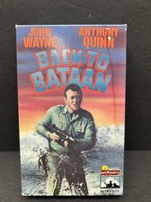 BACK TO BATAAN 1981 BETAMAX BETA TAPE / JOHN WAYNE/ ANTHONY QUINN