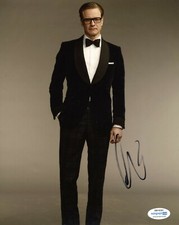 Colin Firth Kingsman Autographed Signed 8x10 Photo ACOA COA 