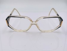 Vintage Liberty Stepper Black Translucent Oval Sunglasses Germany FRAMES ONLY