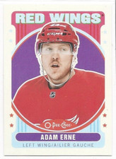 Adam Erne Detroit Red Wings 2021-22 O-Pee-Chee OPC Retro #192