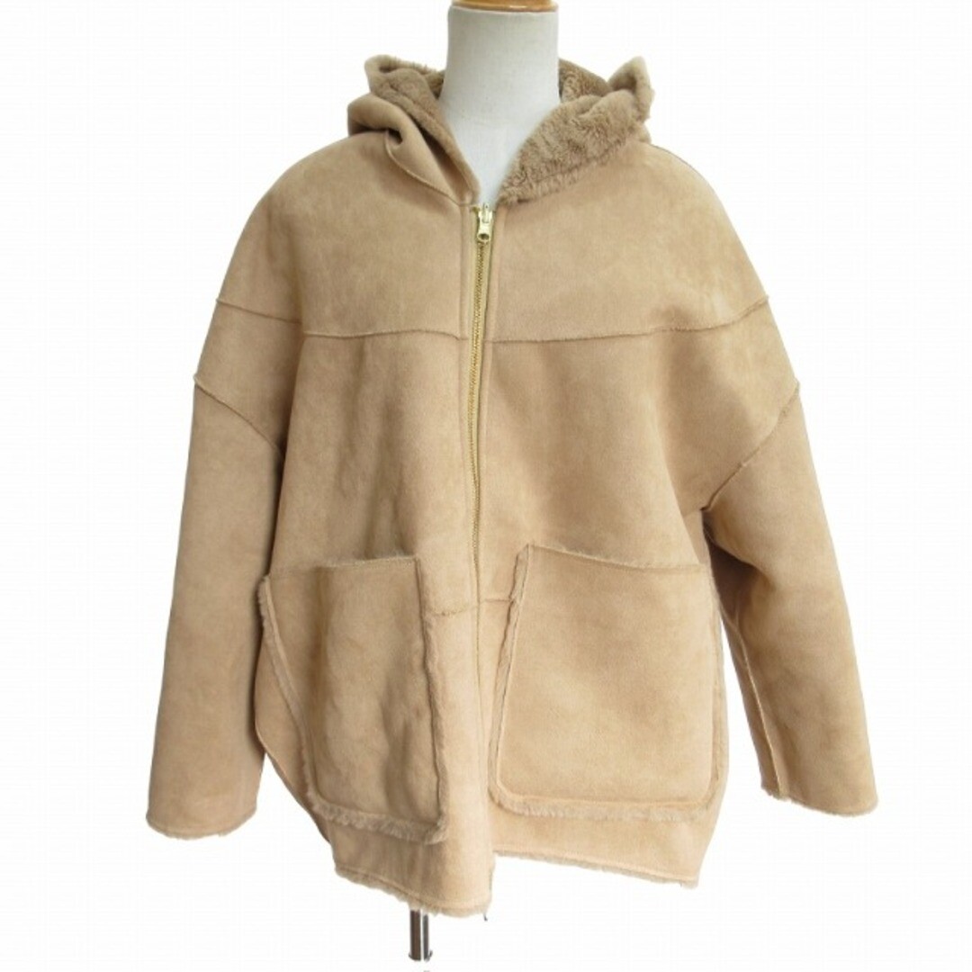 Sono 19AW Reversible Faux Mouton Coat Short Jacket Fur Long Sleeve  