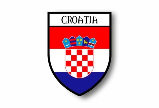 sticker adesivi adesivo stemma citta bandiera auto moto croazia