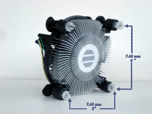 8th Gen Intel Core i7-8700 Cooling Fan Heatsink for Desktop PC Socket LGA1151 - Picture 3 of 8