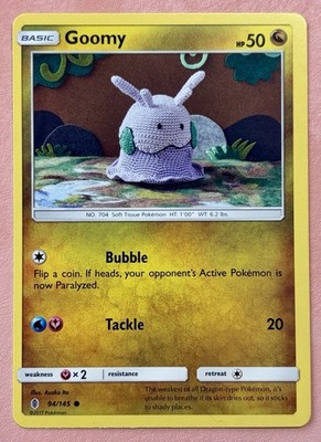 Goomy~ Crochet Art ~ Cute Pokemon Card ~ Vaullt of Joy: Asako Ito Gallery
