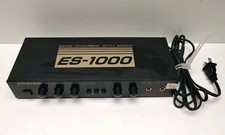 Vintage Ensing ES-1000 Karaoke Echo Chamber  Dual Mic Audio Mixer