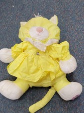 VINTAGE "FISHER-PRICE PUFFALUMP" YELLOW KITTY" NR