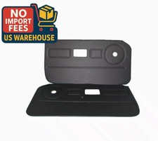 New Pair Of Black Door Panels For Mgb 1977-80 Made In Uk