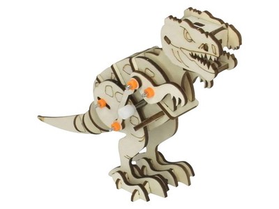 SOL-EXPERT 3D Holz Puzzle Funktionsmodell Walking Dino