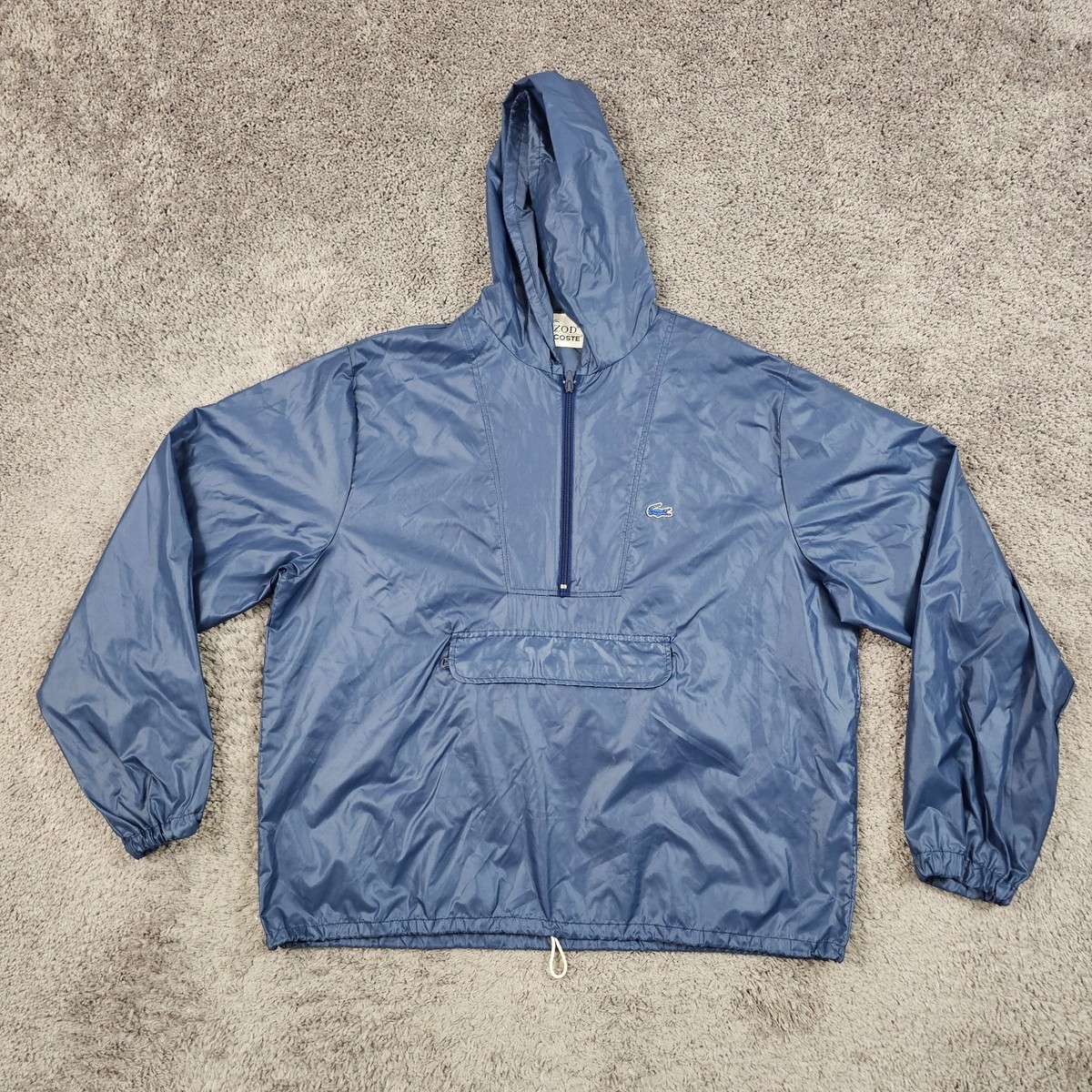 Vintage Izod Lacoste Windbreaker Izod Pullover Windbreaker Vintage