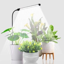 Grow Light for Indoor Plants Growing, 6000K Full Spectrum Gooseneck Plant 1