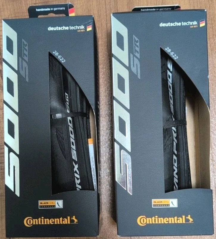 PAIR (2) - Continental Grand Prix GP5000 S TR TUBELESS 700x2