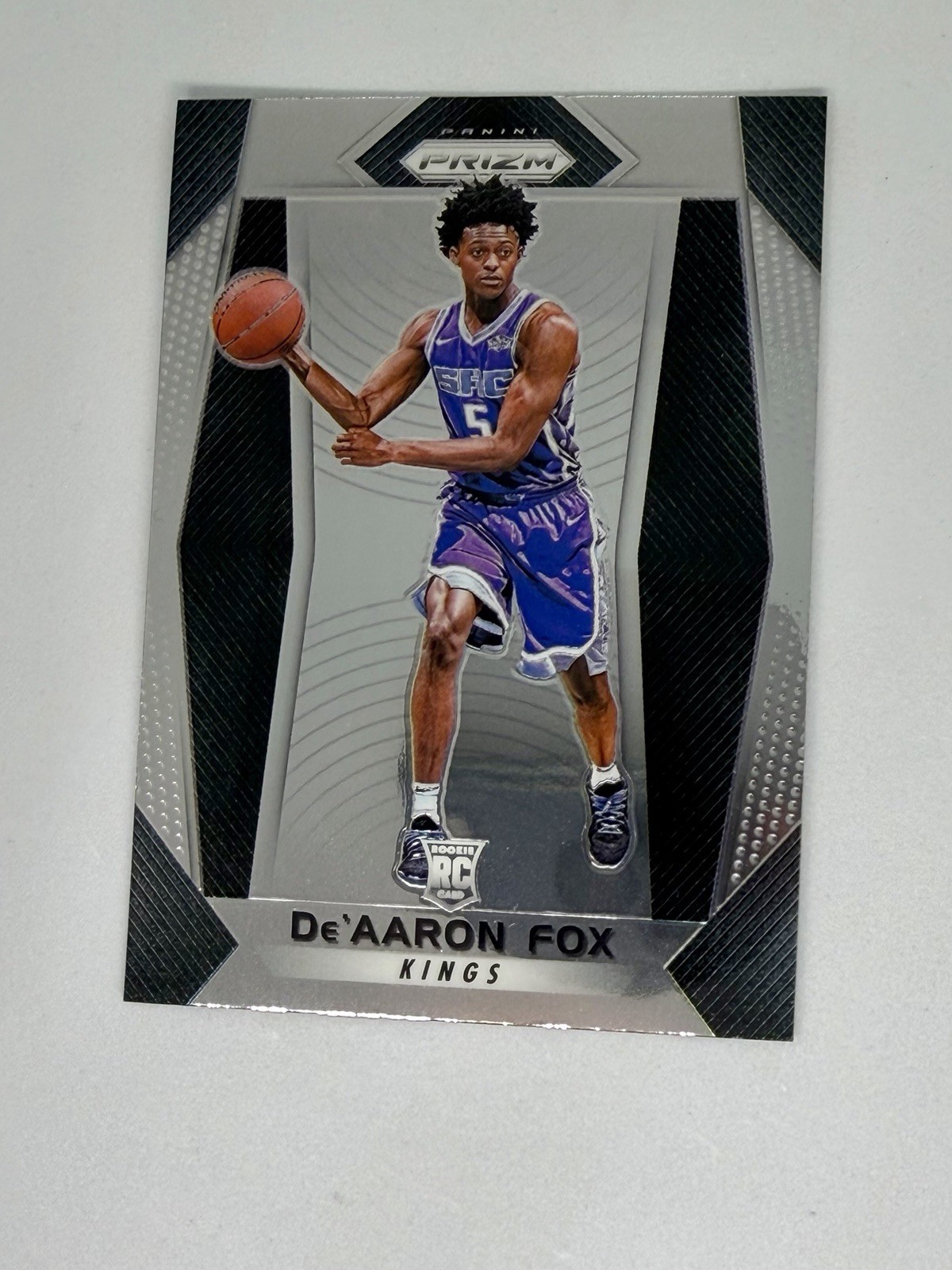 2017-18 Panini Prizm Rookie De’Aaron Fox #24 Kings Spurs RC 
