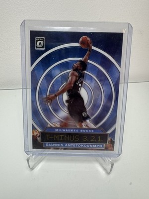 2019-20 Donruss Optic - Giannis Antetokounmpo - T- Minus 3,2,1 Insert