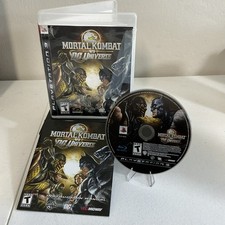 Mortal Kombat vs DC Universe PlayStation 3 - Complete w/ Manual