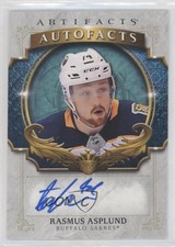 2020-21 Upper Deck Artifacts Auto Facts Rasmus Asplund #A-RA Auto 06x7