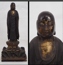 木制古董日本原创古董雕像| eBay