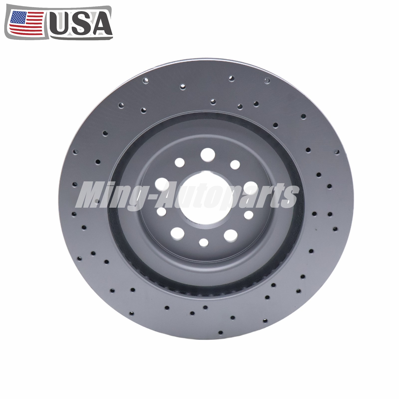 Set of 4 Front & Rear Brake Rotor For 2017-2022 Maserati Ghibli Quattroporte