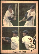 1959 Fleer Ted Williams Baseball Cards 25