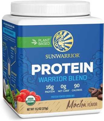 Sunwarrior Bio Proteinpulver auf pflanzlicher Basis, Mokka