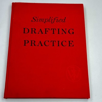 Simplified Drafting Practice, Healy & Rau, GE Company, 1953, Hardback, 156 Pgs