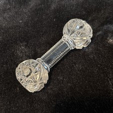 Imperial Glass Cut Crystal Dumbbell Individua...