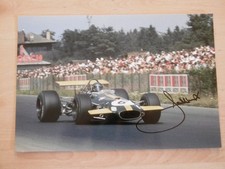 Jacky Ickx autograph signed 20x30 cm picture