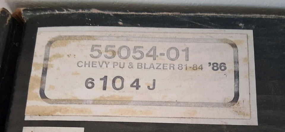 Wynn's Automotive Products Inc., LeBra 55054-01 Chevy PU '81-'84 '86 Foto 3 de 4