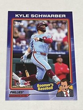 2024 Topps x Chris Berman Baseball #63 - Kyle Schwarber - Philadelphia Phillies