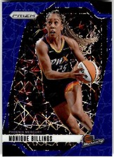 2024 Panini Prizm WNBA #120 Monique Billings Blue Velocity Prizms