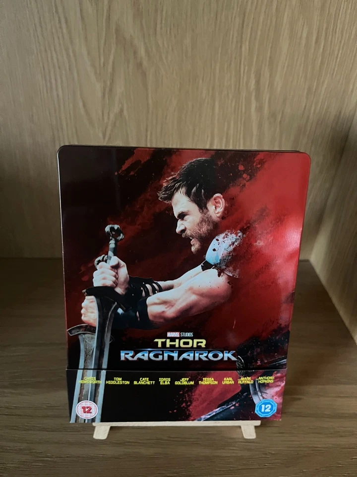 THOR Ragnarok (2017) Zavvi Exclusive 4K Blu-ray UK Steelbook OOP Very Rare - Image 2 of 4