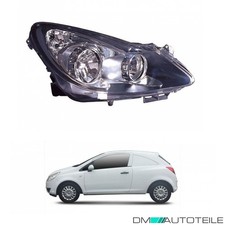Hauptscheinwerfer Frontscheinwerfer rechts H7/H1 für Opel Corsa D (S07)