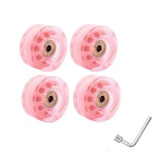4-Piece 32 x 58mm 82A Roller Skate Wheels with Bearings for Indoor or3679