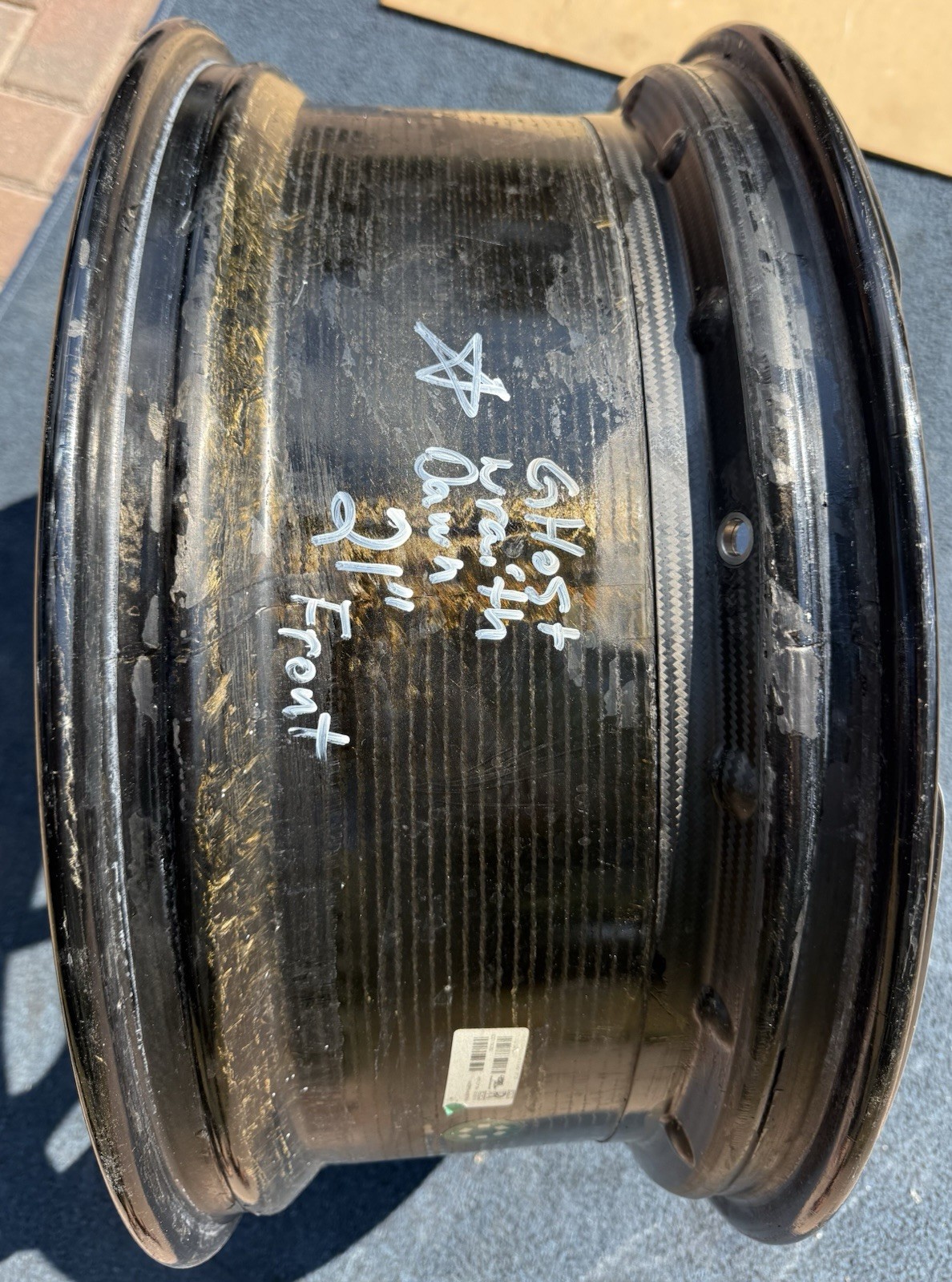 Rolls-Royce Ghost Front Wheel Black