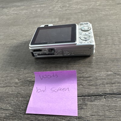 Sony Cyber-shot DSC-W110 7.2MP Digital Camera - Silver for sale