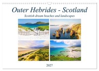 Outer Hebrides - Scotland Scottish Dream Beaches And Landscapes (Wall Calendar 2
