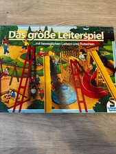 "Das große Leiterspiel mit beweglichen Leitern und Rutschen" Schmidt Spiele 90er