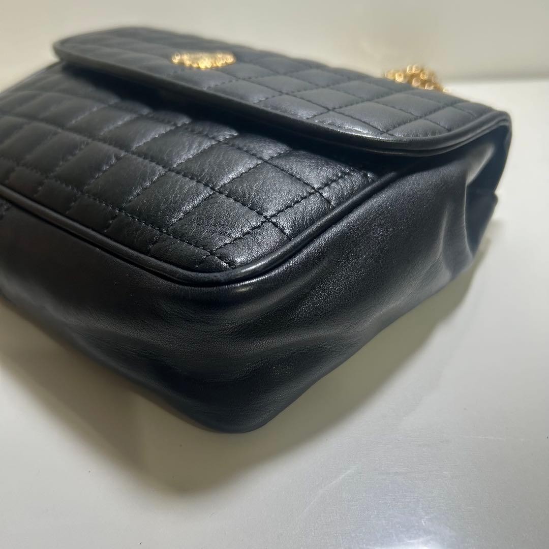 Rare  Celine Chain Shoulder Bag Triomphe Quilted image 3